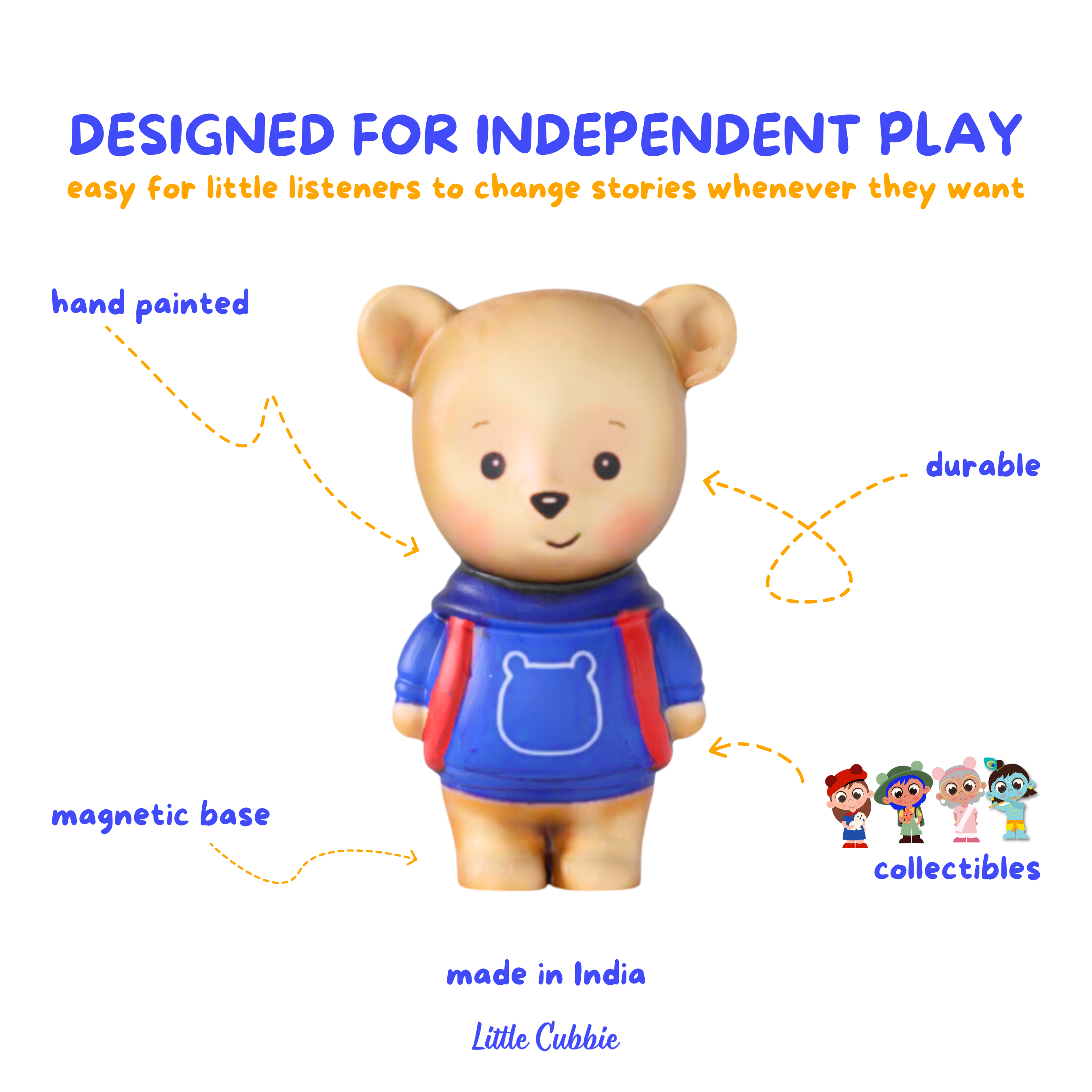Starter kit (Box with Little Cubbie Intro toy)