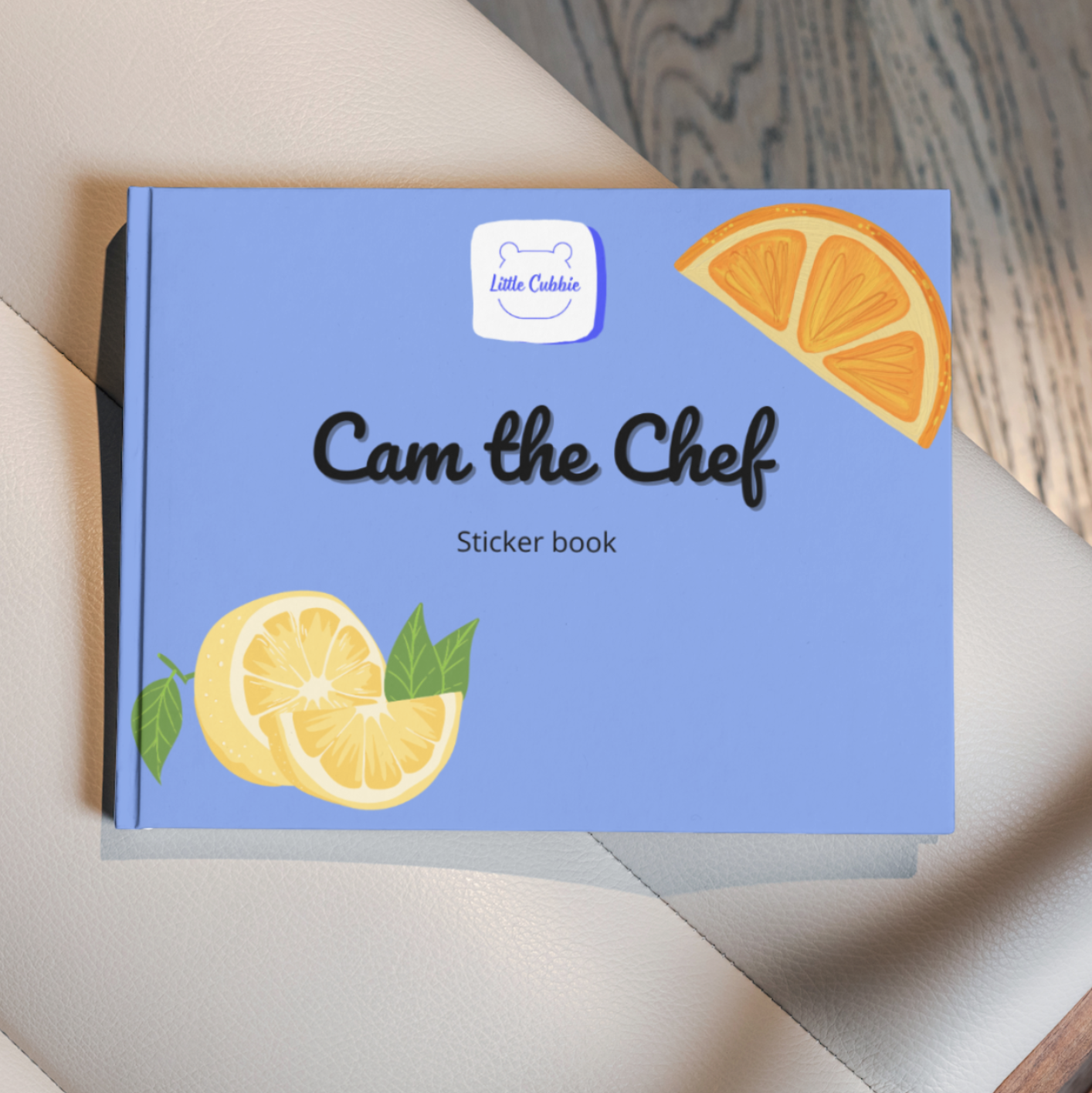 Cam the chef little cubbie sticker book