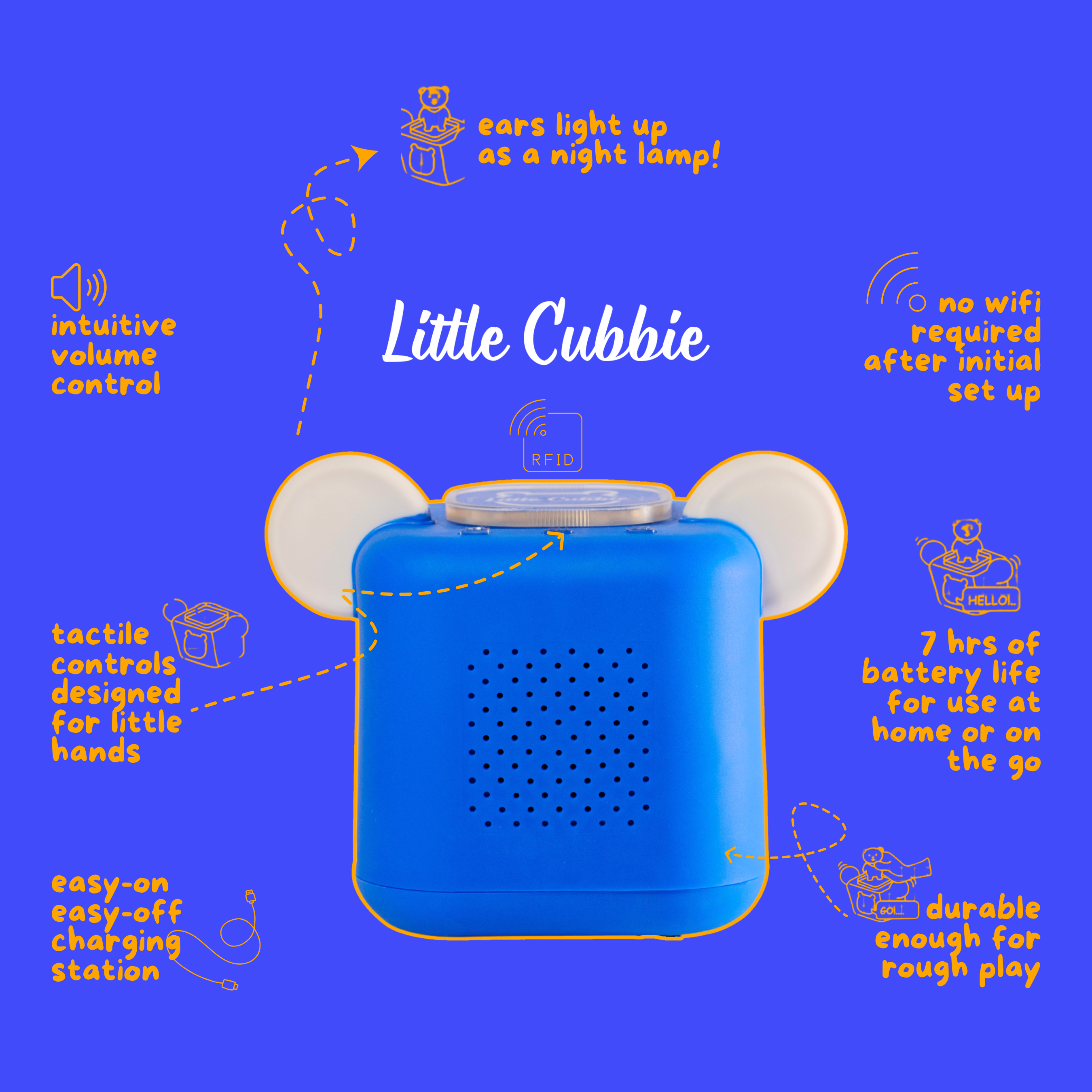 Starter kit (Box with Little Cubbie Intro toy)