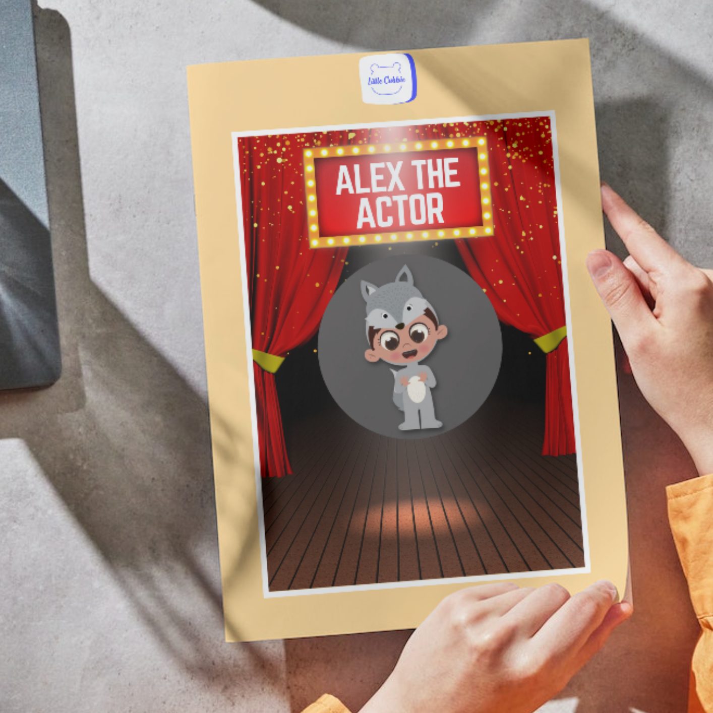 Alex the actor little cubbie box