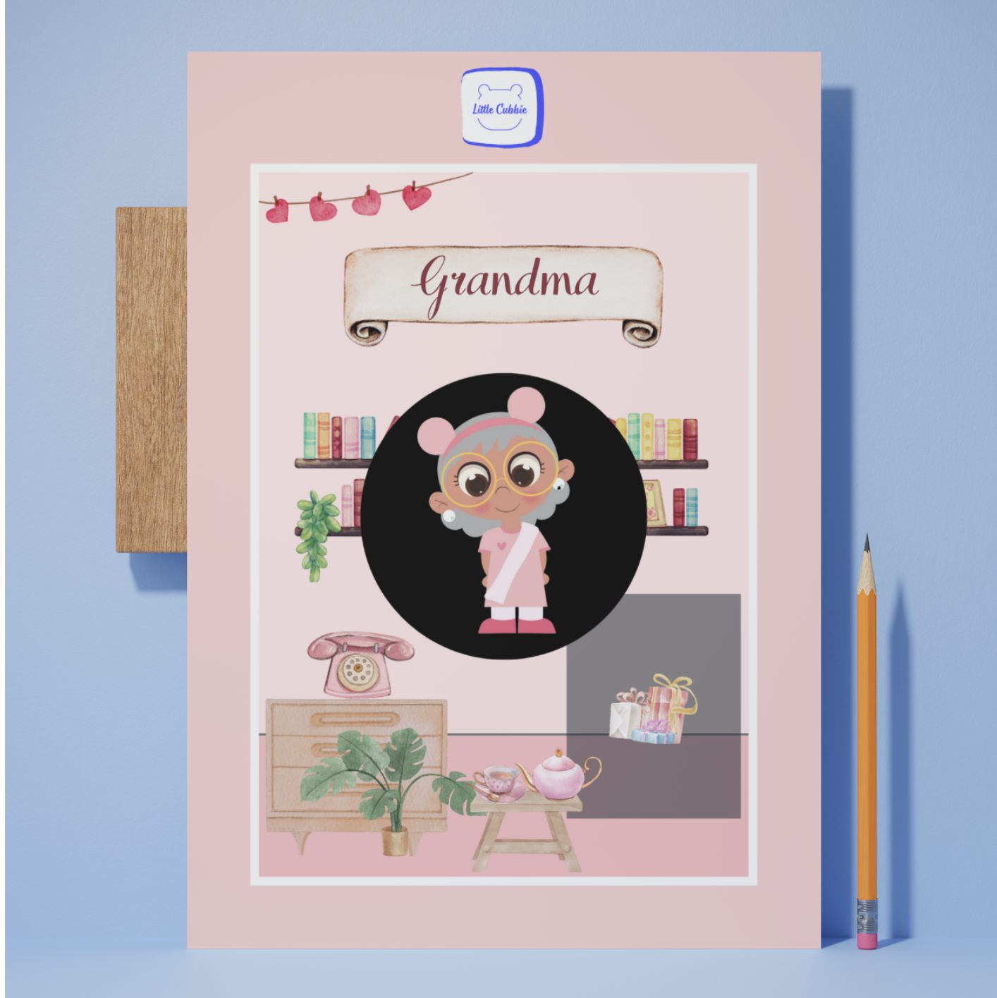 Grandma little cubbie box