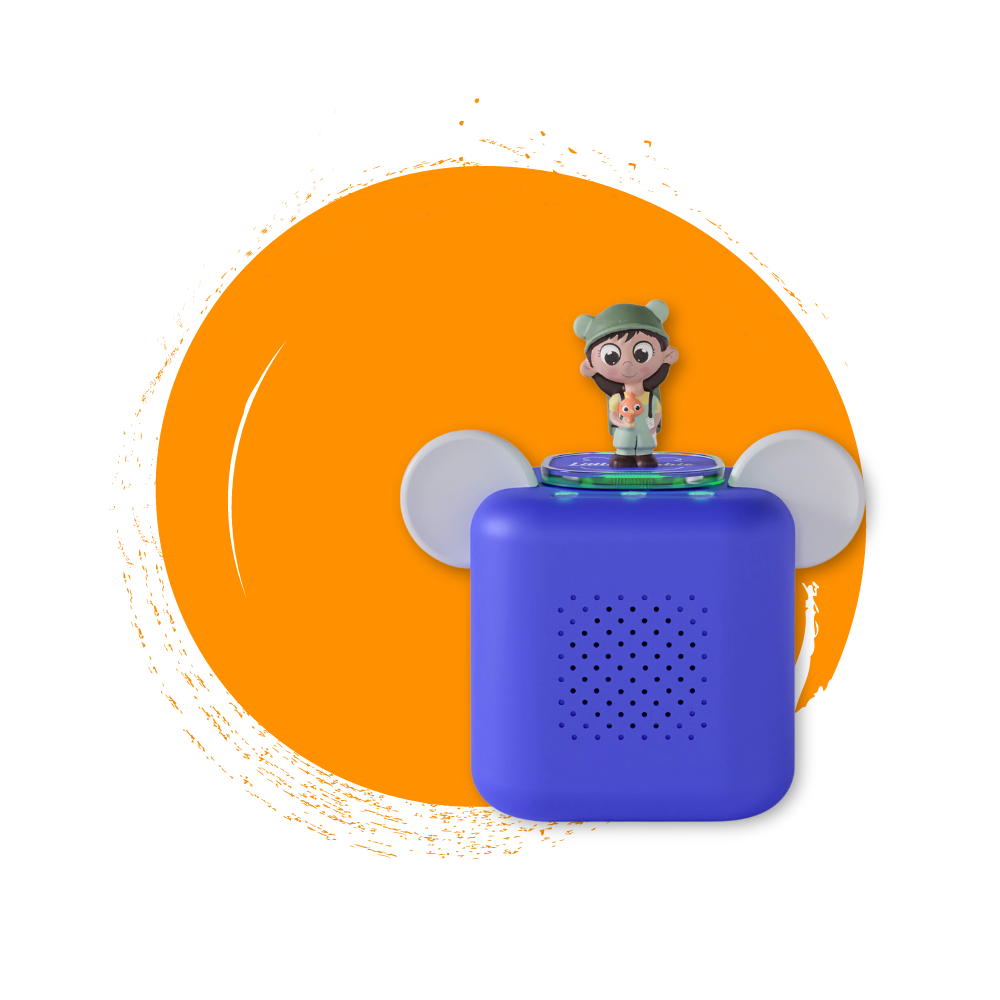 sam the safari guide little cubbie speaker box