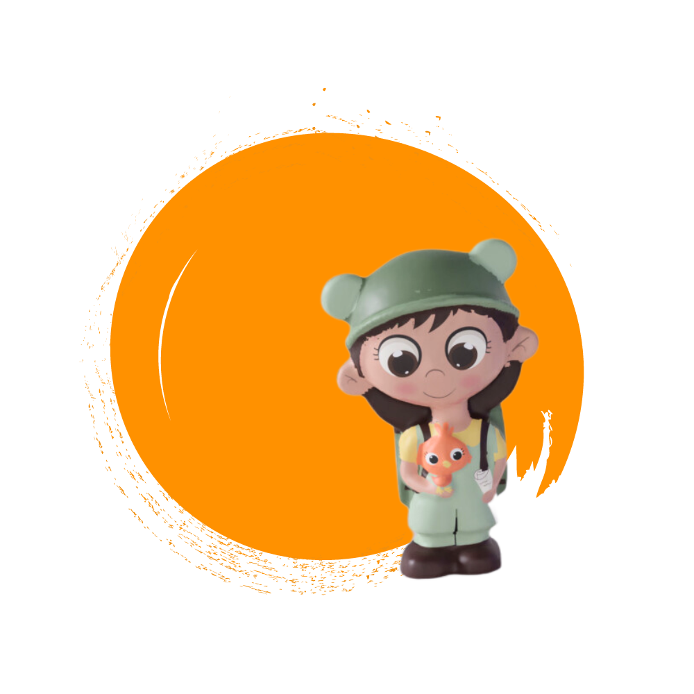 sam the safari guide illustration 