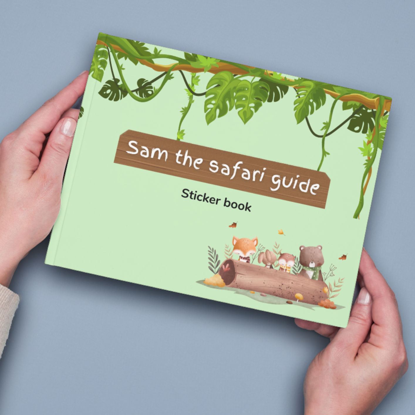 Sam the safari guide little cubbie sticker book 