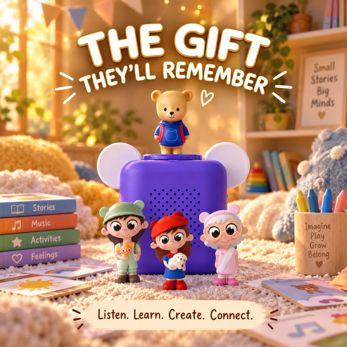 Ultimate Gift Set - Little Cubbie Box + 4 toy activity sets!